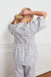 BLOUSE LIENS LIBERTY LILAS