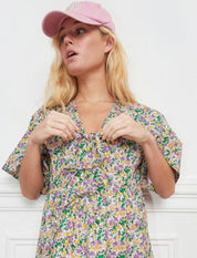 CASQUETTE DENIM ROSE