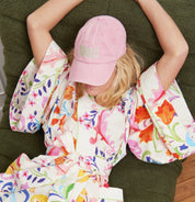 CASQUETTE DENIM ROSE