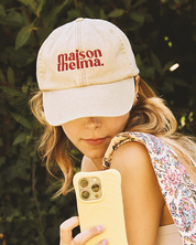 CASQUETTE DENIM BEIGE