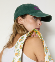 CASQUETTE DENIM VERTE