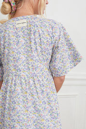 BLOUSE LIENS LIBERTY LILAS