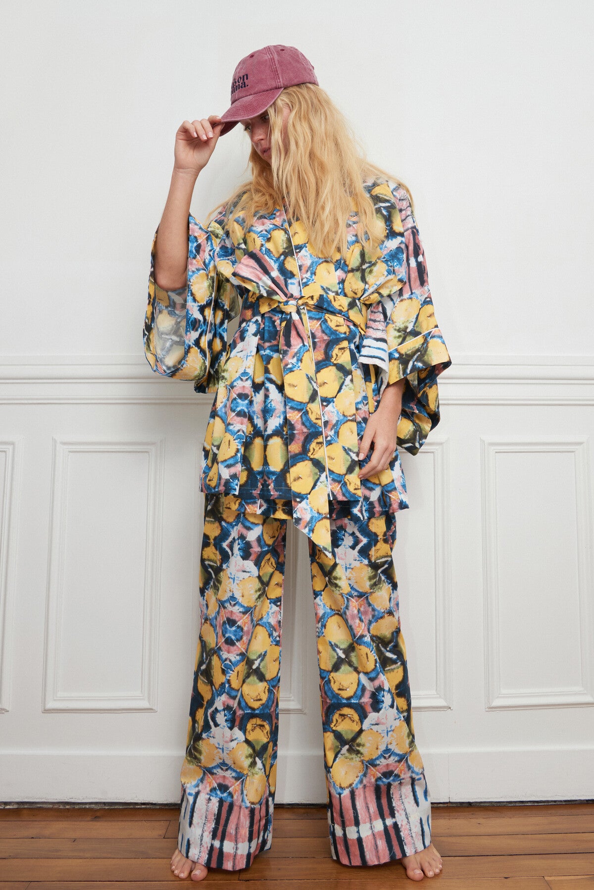 KIMONO COURT TIE & DYE