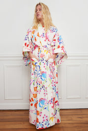 KIMONO LONG FLEURIS MULTICO