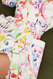 KIMONO LONG FLEURIS MULTICO