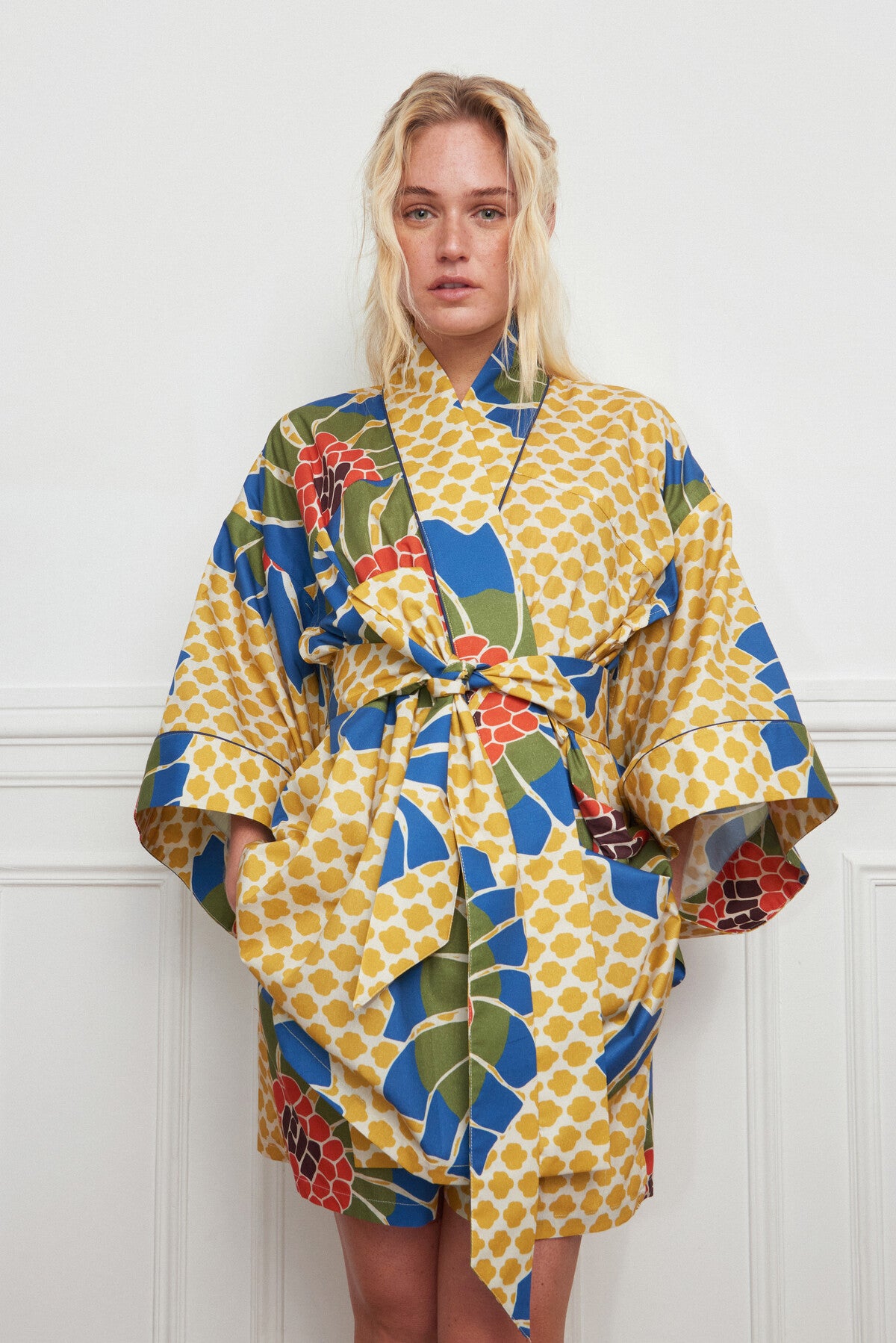 KIMONO FLEUR OVERSIZE
