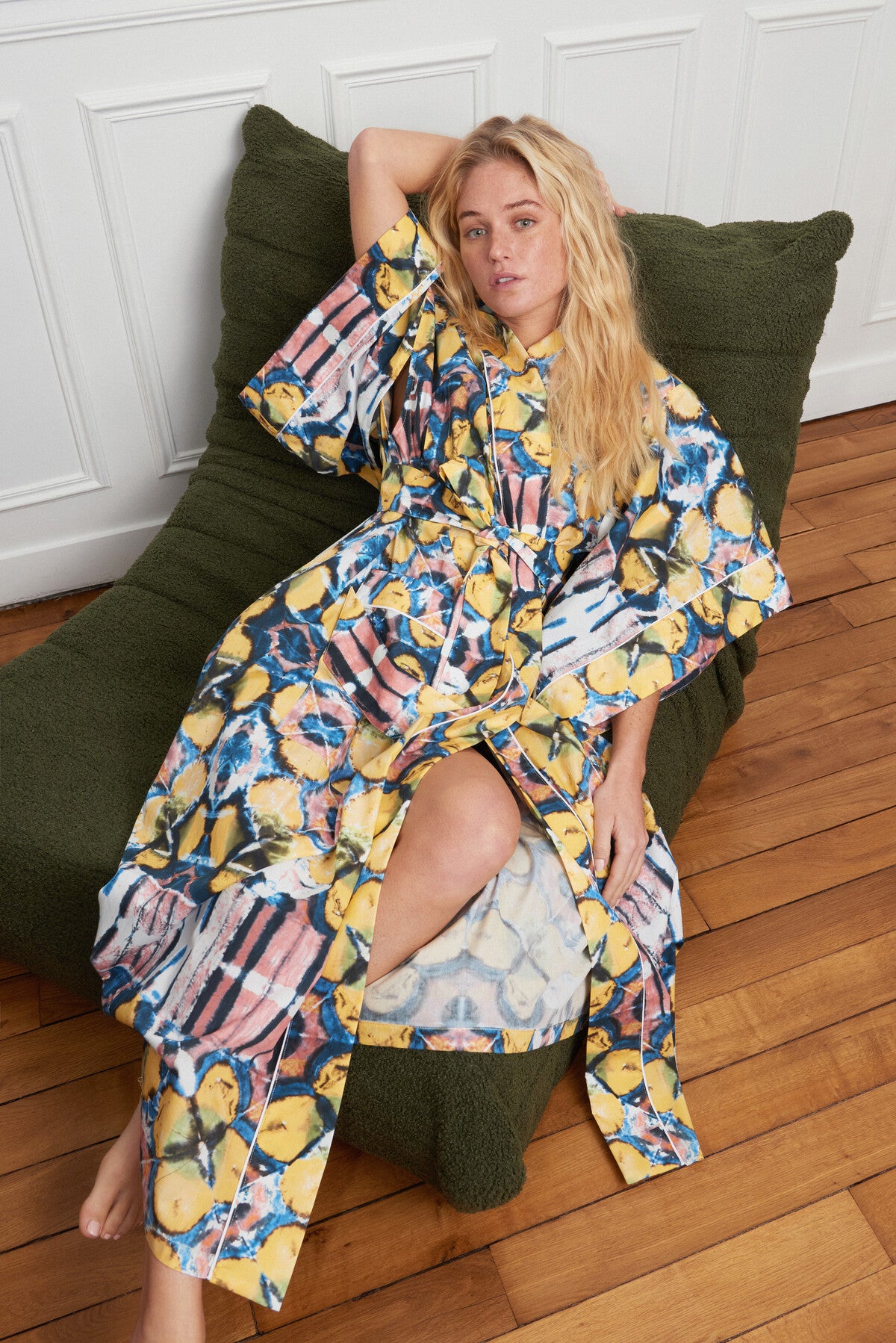 KIMONO LONG TIE & DYE