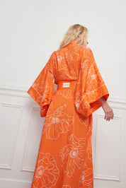 KIMONO LONG FLEUR DE PAVOT