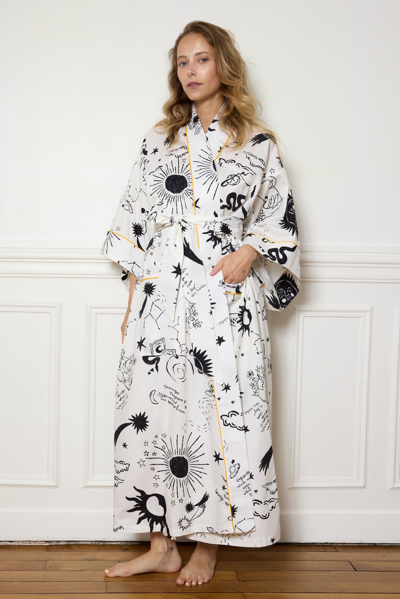 KIMONO LONG CONSTELLATION