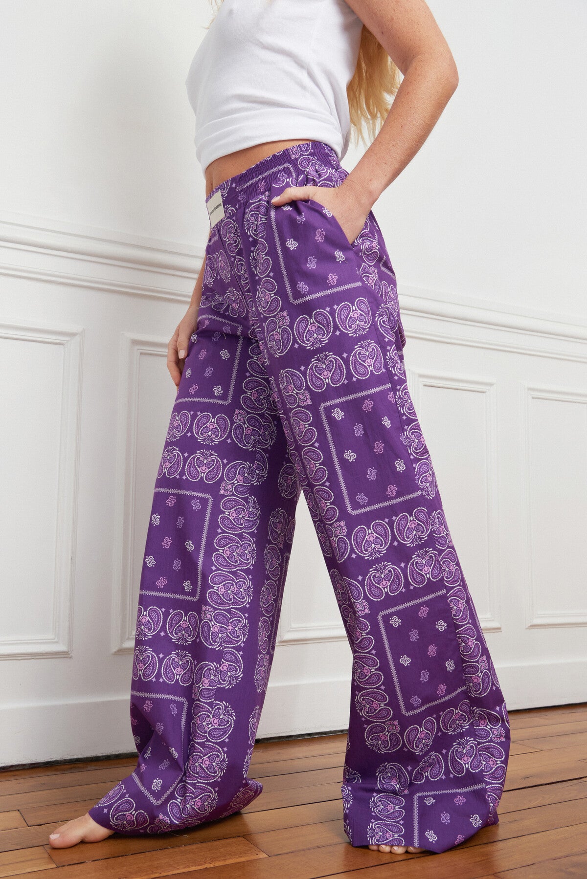 PANTALON PALAZZO BANDANA