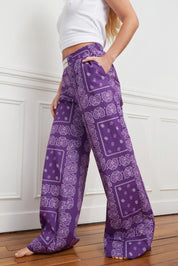 PANTALON PALAZZO BANDANA