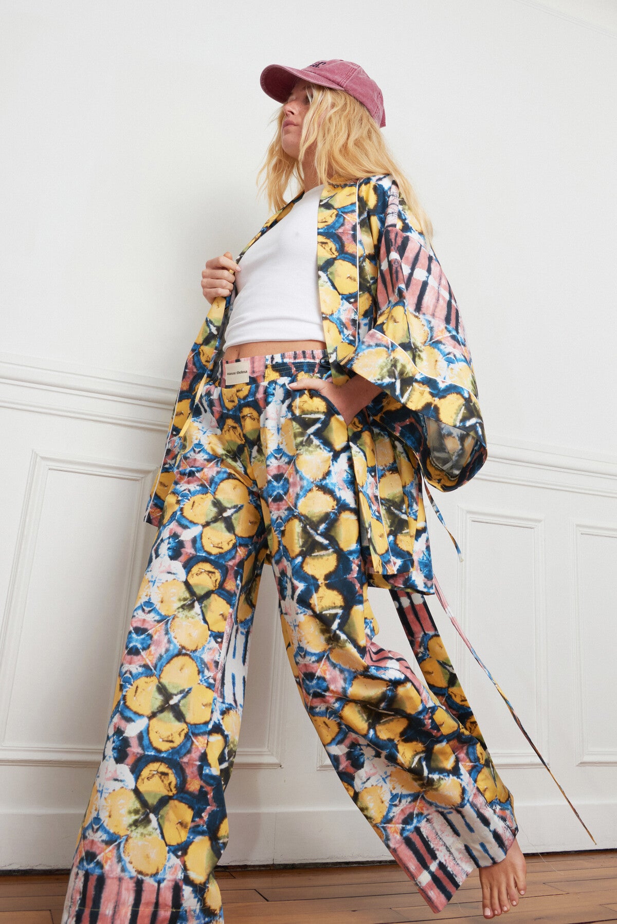 PANTALON PALAZZO TIE & DYE