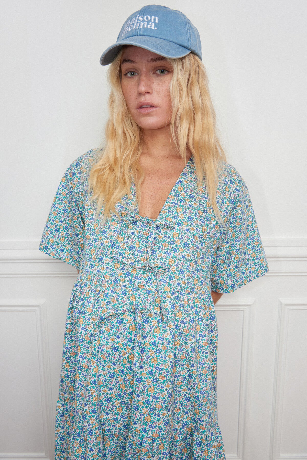 ROBE LONGUE LIBERTY VERT