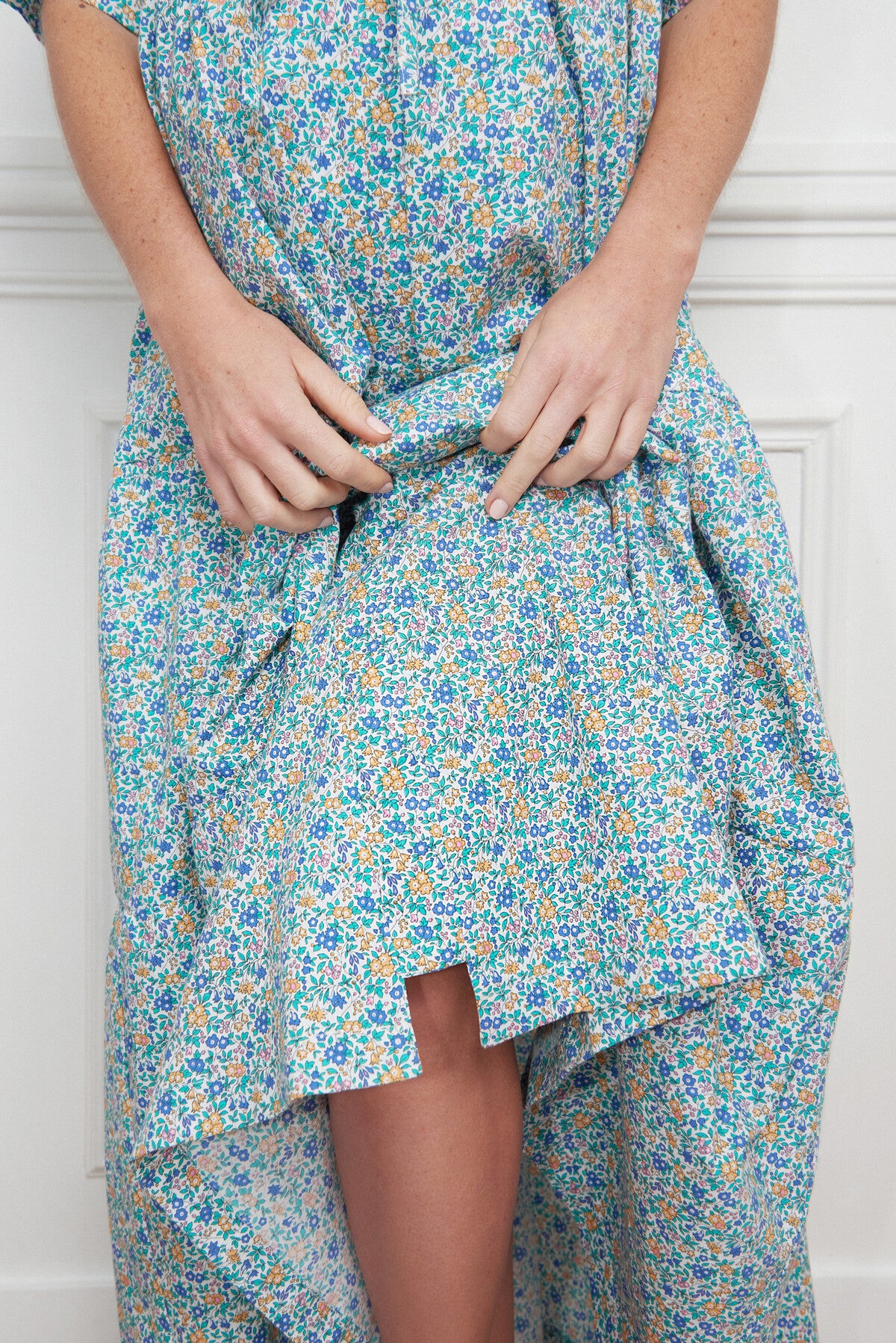 ROBE LONGUE LIBERTY VERT