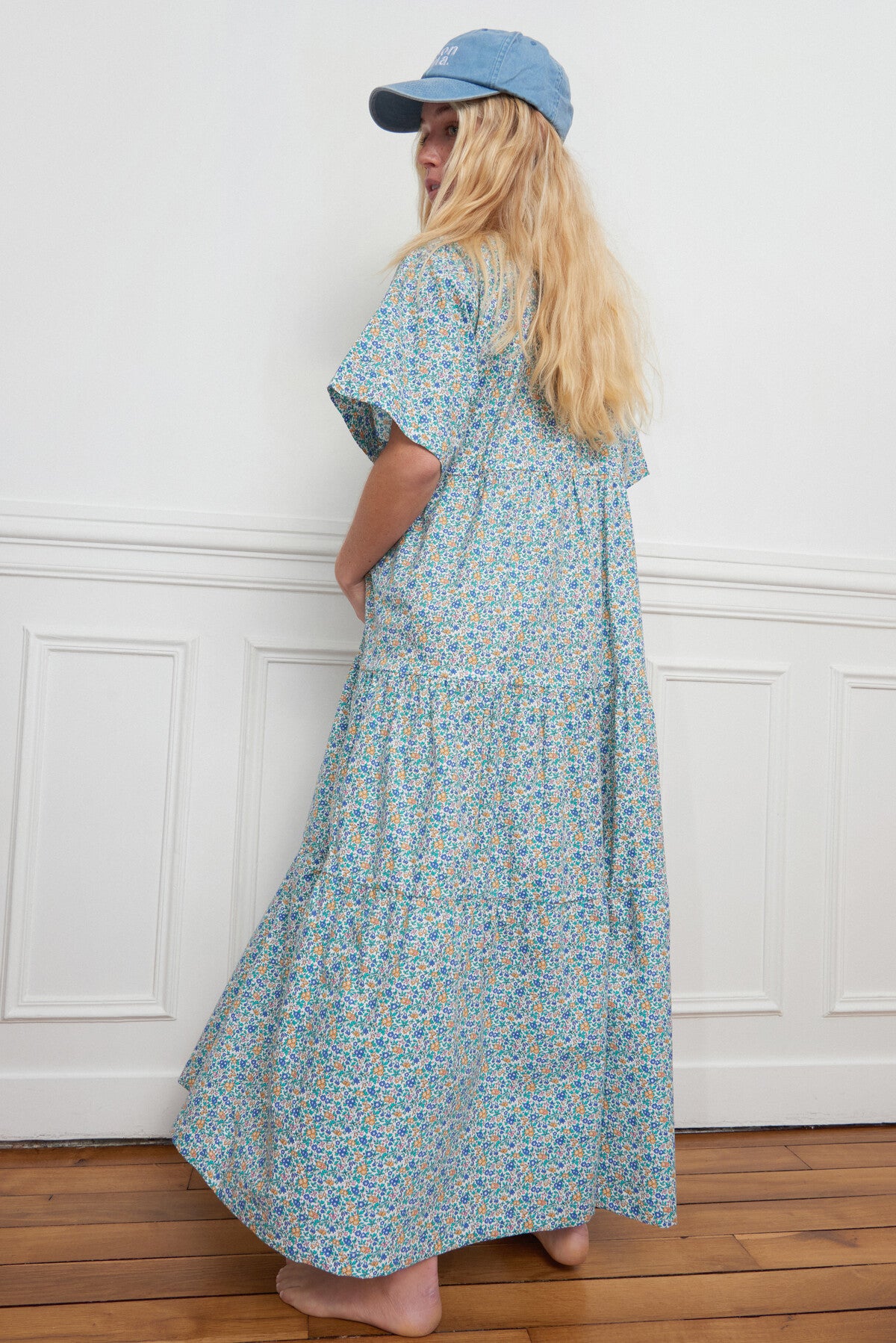 ROBE LONGUE LIBERTY VERT