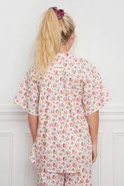 CHEMISE KIMONO FLEURIE