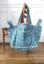 CABAS OVERSIZE RÉVERSIBLE