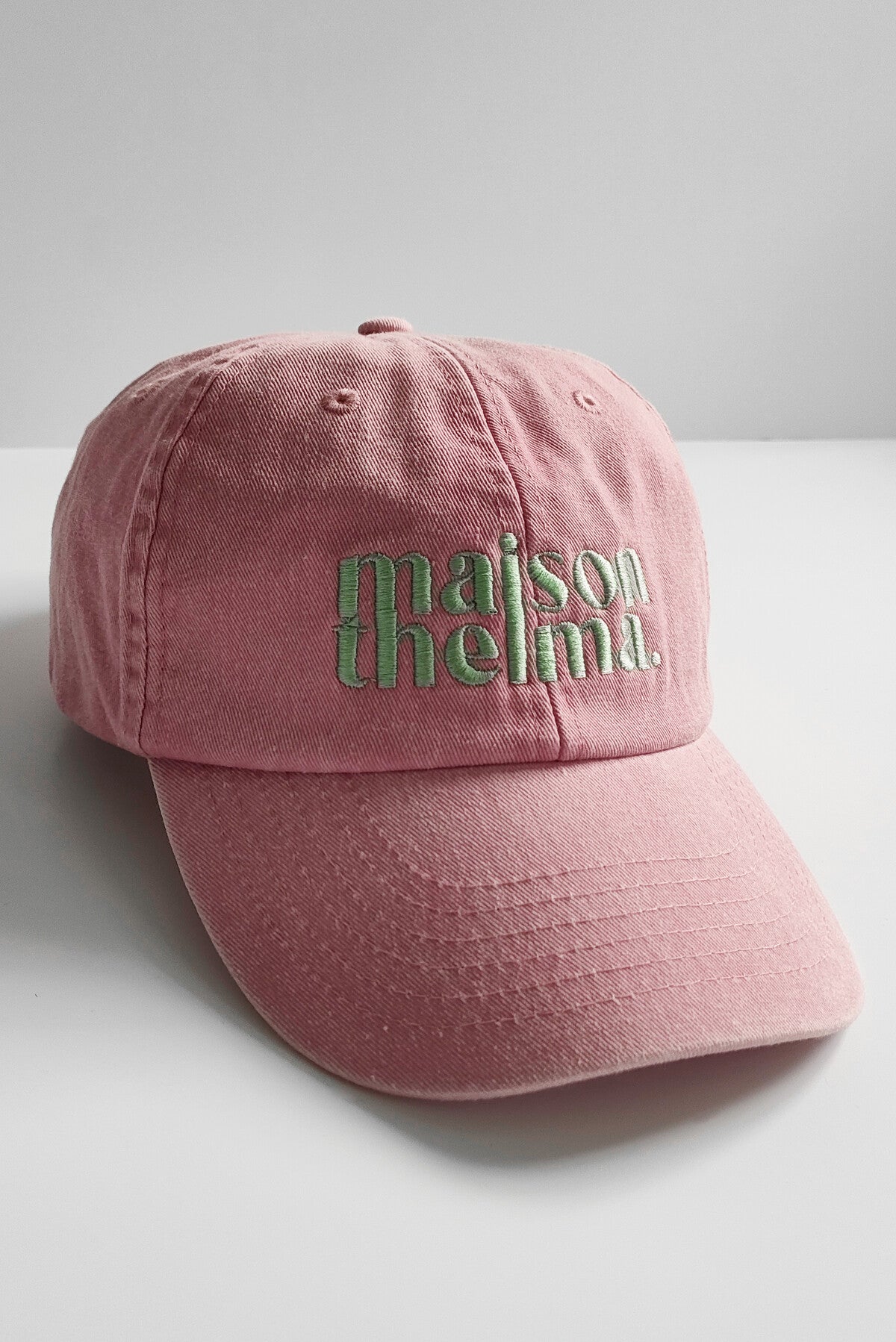 CASQUETTE DENIM ROSE