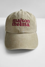 CASQUETTE DENIM BEIGE