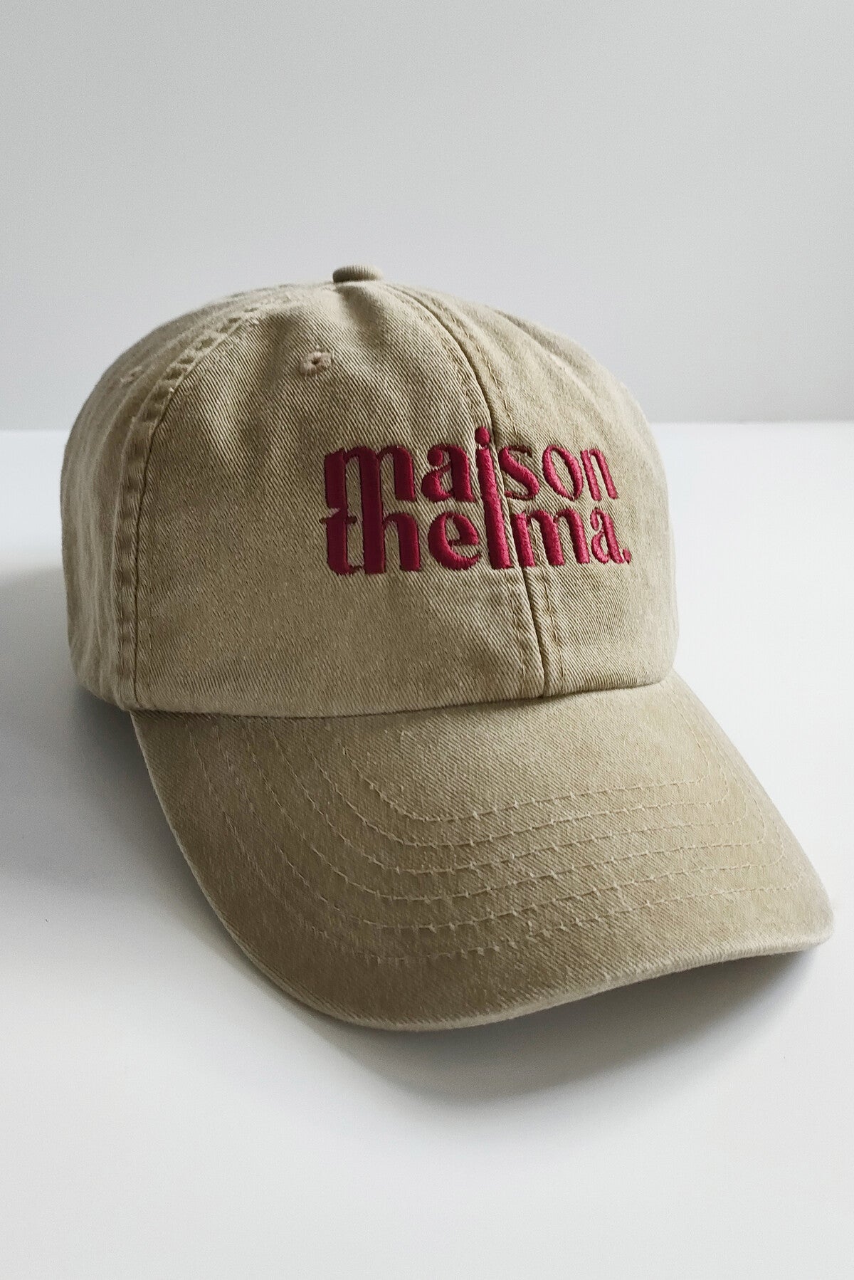 CASQUETTE DENIM BEIGE