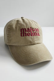 CASQUETTE DENIM BEIGE