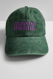CASQUETTE DENIM VERTE